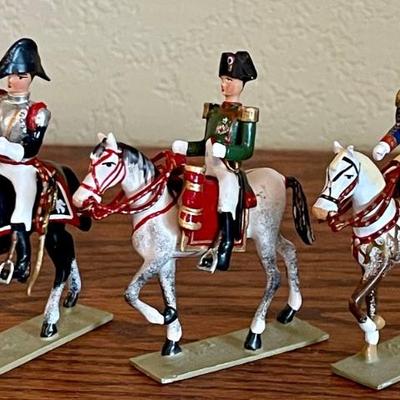Lucotte France Toy Soldier Figurines - D'hautpoul, Massena, And More Metal 
