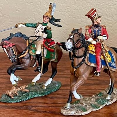 King & Country Age Of Napoleon 2004 & 2009 Dragoon & Dutch Lancer Toy Solider Metal 