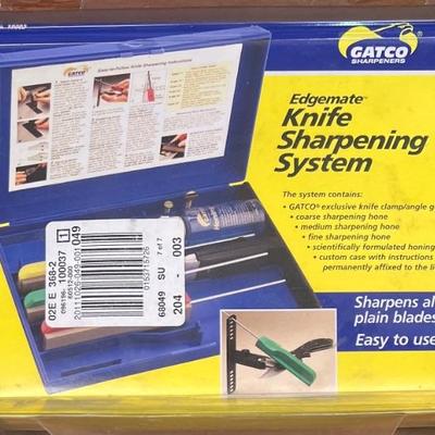 Gatco Edgemate Knife Sharpening System New In Package 
