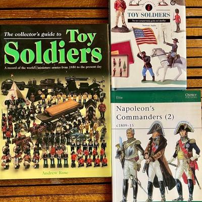 3 Books - Toy Soldiers 1997 - Toy Soldiers Norman Joplin 1996 - Napoleons Commanders 2