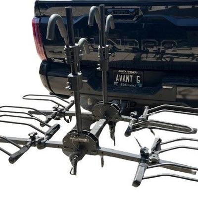 Hollywood Sport Rider Hitch Mount 2 And 4 Bike Folding 2-Piece Bike Rack