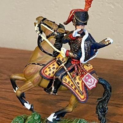 King & Country Age Of Napoleon 2005 Retired Mounted Artillery Officer Toy Soldier Metal 