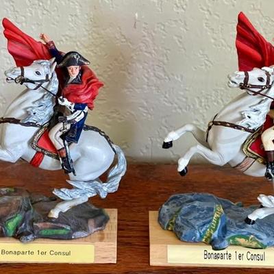 2 Vintage Bonaparte 1ER Consul Lead Toy Soldier Figurines