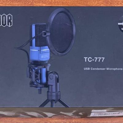Tonor TC-777 USB Condenser Microphone With Original Box 
