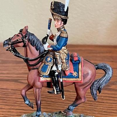 King & Country Age Of Napoleon Mounted French Imperial 05 Metal Guard General Jean Marie Dorsene Toy Soldier 