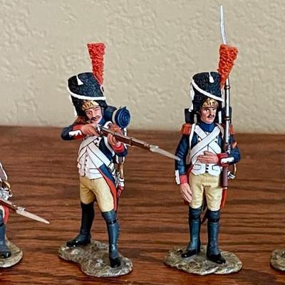4 King & Country Age Of Napoleon French Imperial Guard Toy Soldiers Metal 