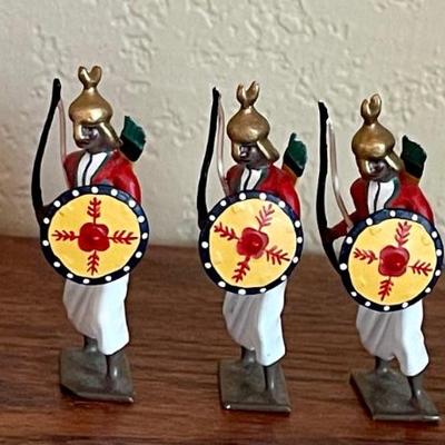 Vintage C. B. G. Mignot France Ancient Peoples Toy Soldiers Metal 