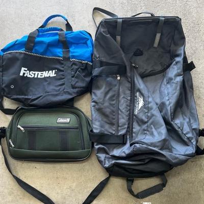 Coleman, Fastenal, & High Sierra Bags 