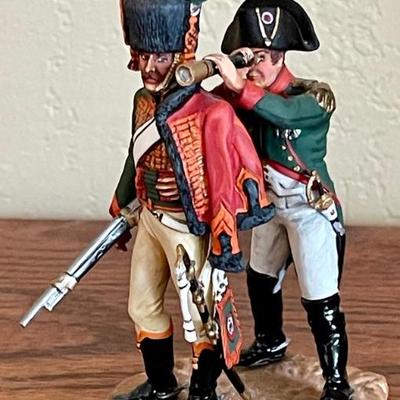 R Cameron Metal Soldier Figurine - Napoleon Viewing Austerlitz 