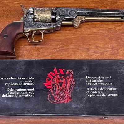 Denix Authentic Replica USA 1851 Civil War Navy Revolver With Box Reference Number 1040L