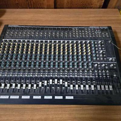 #2126 • Behringer Eurodesk MX2442A 24-Channel Mixing Console
