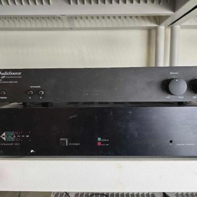 #1058 • Audio Source AMP 100 Stereo Power Amplifier and Sonance Sonamp 260
