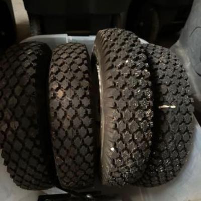 #3154 • Plastic Tote & Wheelbarrow Tires
