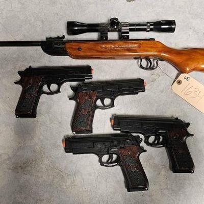 #1634 • 5 BB/Pellet Guns
