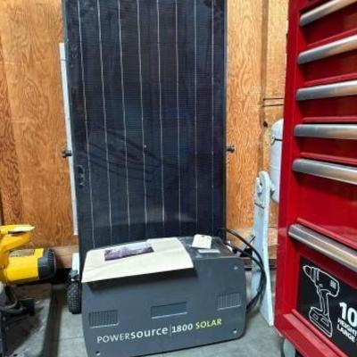 #3050 • PowerSource 1800 Solar Box & Panel
