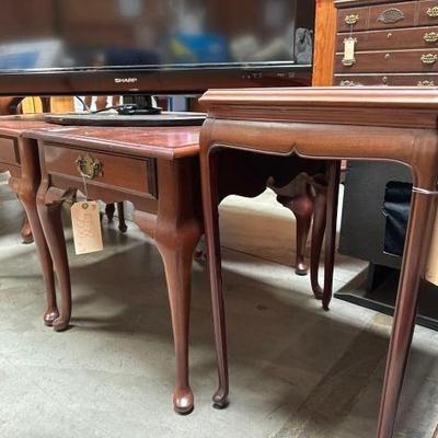 #5538 • 3 Wooden End Tables
