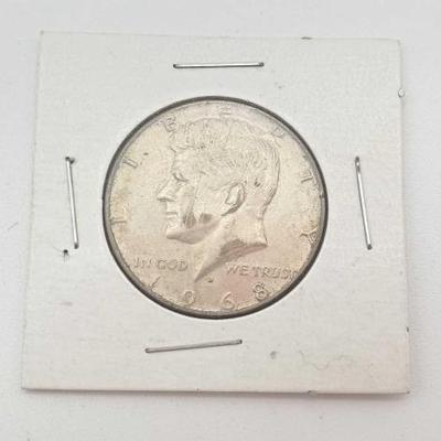 #626 • 1968 Kennedy Half Dollar, 40% Silver
