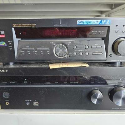 #1068 • Sony Stereo FM-AM Receiver STR-DE475 and Sony Multi Channel AV Receiver STR-DN860
