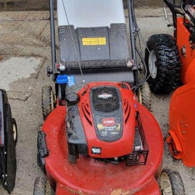 Toro Mower With Bagger