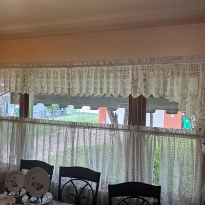 Curtains for sale. Curtain rods NOT FOR SALE