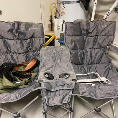 Double camping chair 