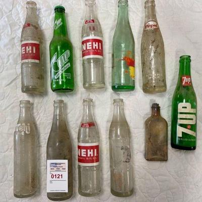 Old Bottles 
NEHI, Sprite, 7Up
