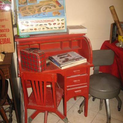 Sale Photo Thumbnail #79: DESK AND CHAIR $ 85.00
WELLSWORTH STATION $ 35.00