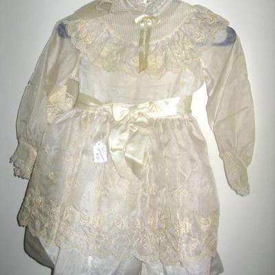 Sale Photo Thumbnail #101: VINTAGE CHRISTENING & COMMUNION DRESSES