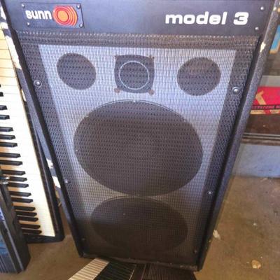 Sunn model 3 speaker