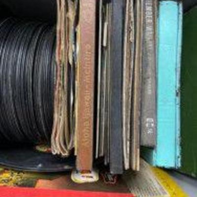 Vintage Vinyl Record Collection