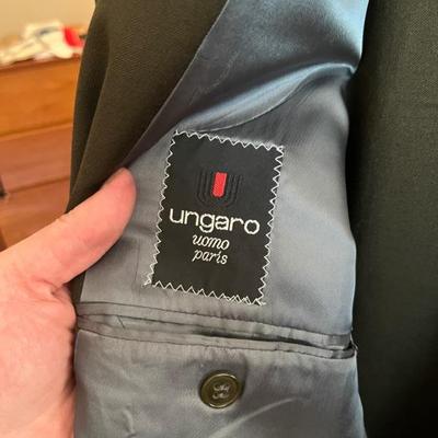 Designer mens clothing, beautiful suits, blazers, pants, coats, shirts, suits and ties: Valentino, Hermes, Burberry, Ungaro, Armani and...