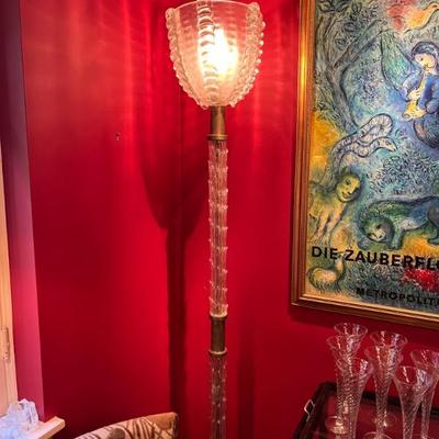 1920s French Art Deco torchere
