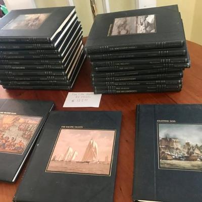 Set of 22 Time Life “Sea Farers” volumes