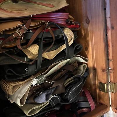 Lots of purses