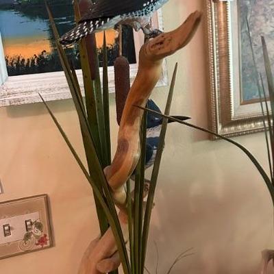 Hand Carved Wood Sculpture