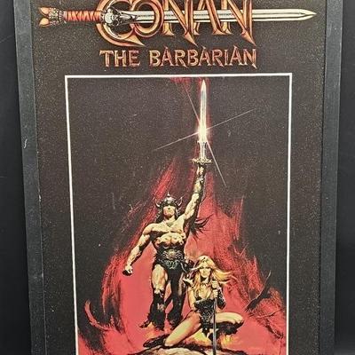 Conan the Barbarian Vintage Movie Poster