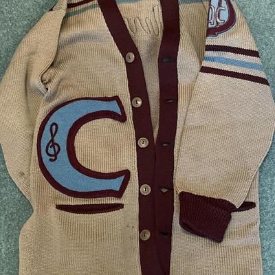 Vintage Wool HS Letter Sweater by Inglewood