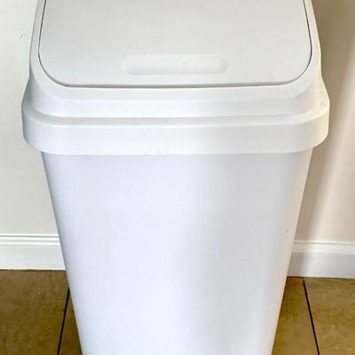 Tall kitchen garbage can