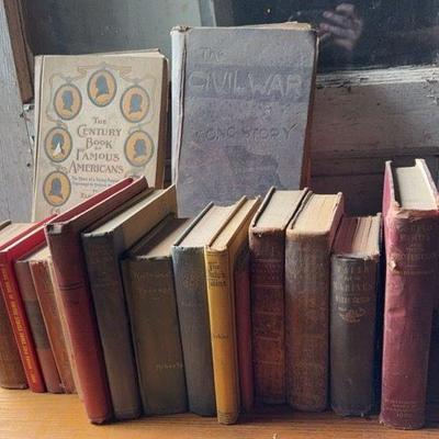 Late 19th Century Book Collection
