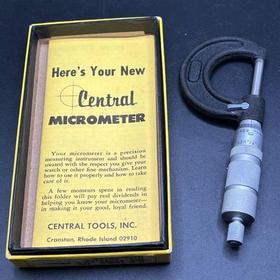 NIB Central Micrometer Tool
