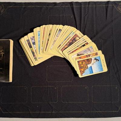 1986 Tarot Card Deck, Mat & Book

