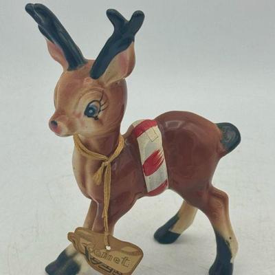 Vintage Kreiss Reindeer Figurine
