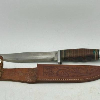 Vintage Robeson Flame Edge 36TC Knife W Tungsten Carbide Blade
