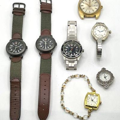 Watches FT Timex, Geneva, Waltham, Swiss Army
