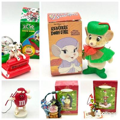 Collectible Ornaments Feat. Disney, Harry Potter, Wizard Of Oz
