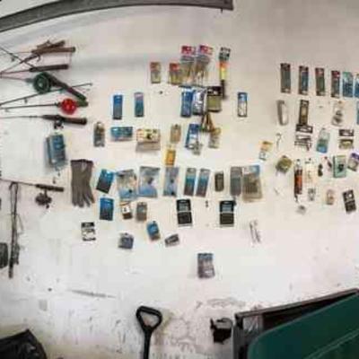 Wall Of Ice Fishing Gear Mystery Mega Lot
