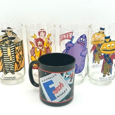 (5) McDonald’s Collectible Cups
