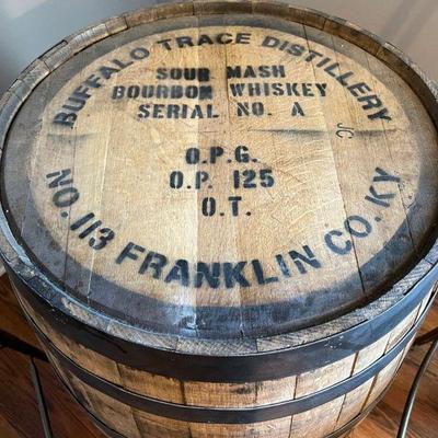 Buffalo Trace Distillery barrel
