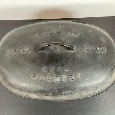 Griswold No 5 Dutch Oven/Oval Roaster -