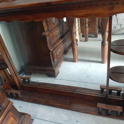 Mirror top hutch that goes with 8 drawer dresser. $225 includes dresser 
Top mirror measures 38 1/2 inches high x 52 inches wide x 7...